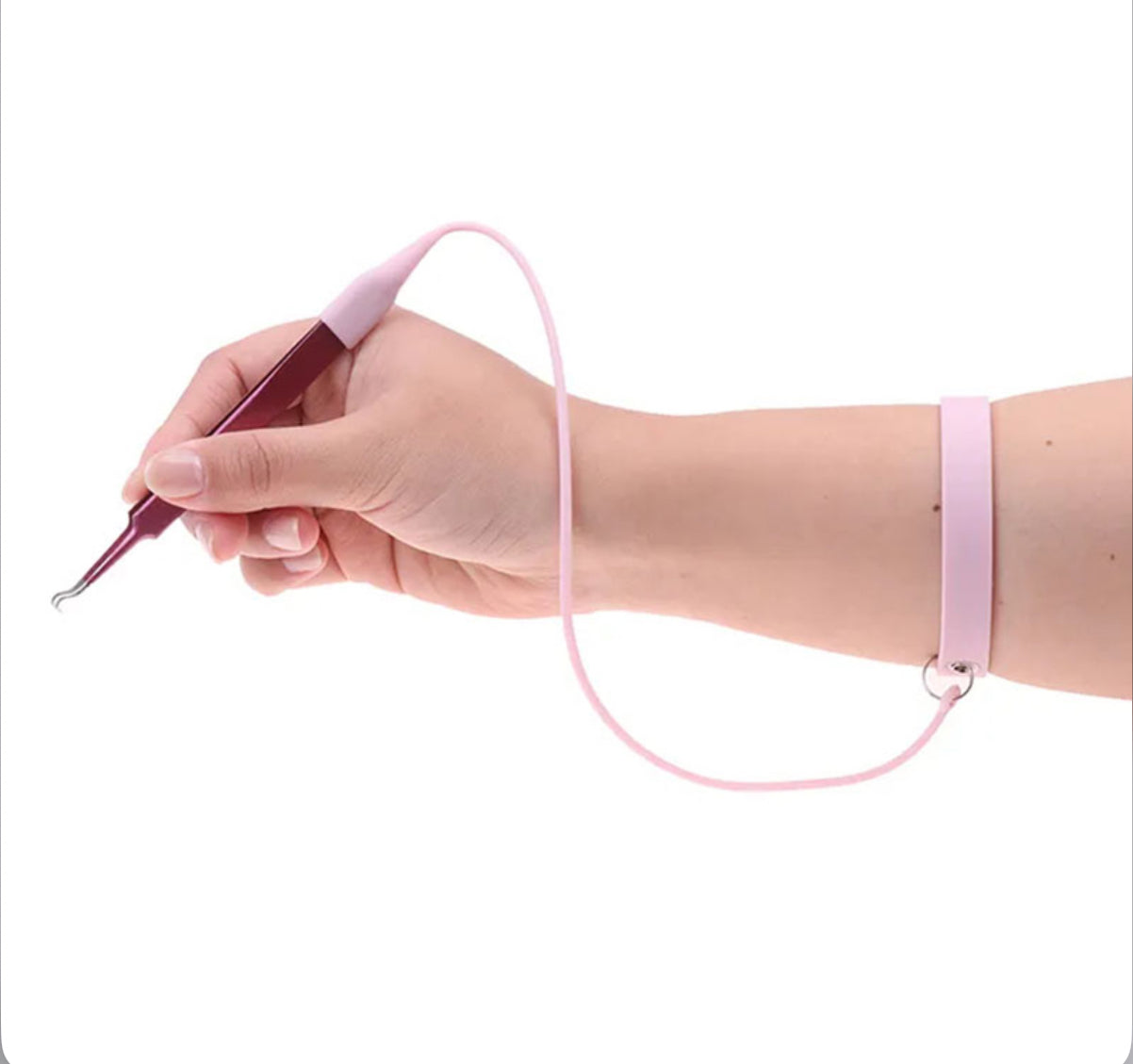 Silicone tweezer protector